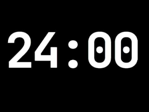 24-minute countdown timer