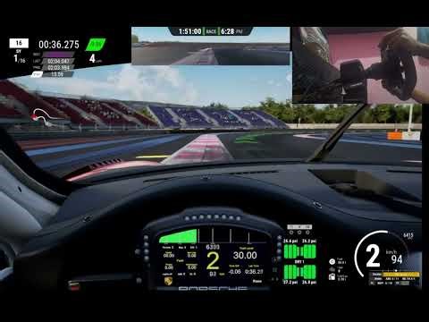 Assetto Corsa Competizione | Career Mode | Moza R3 Steering wheel | Circuit Paul Ricard