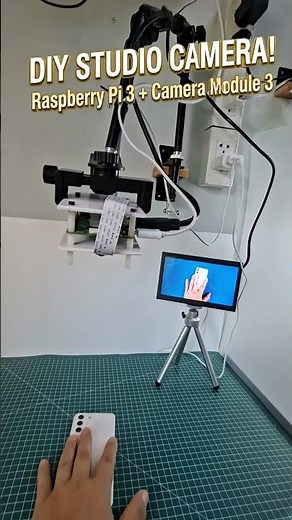 DIY Studio Camera - Raspberry Pi 3 + Camera Module 3