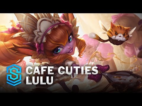 Cafe Cuties Lulu Skin Spotlight - League of Legends