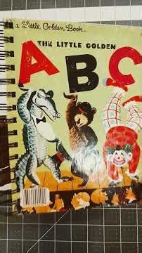 ABC Little Golden Book Back to School Journal