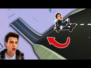 JUMPING OFF A GIANT SKATE RAMP?! (Turbo Dismount)