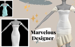 Marverlous Designer 11制作优雅的礼服！