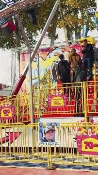 A day at the most beautiful fair in France (part 11) #ride #attraction #fair #shorts