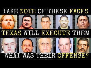 All PRISONERS Awaiting EXECUTION in TEXAS | The Crime that Sealed their Fate and Execution Methods
