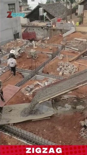 Innovative Concrete Delivery Solution for Faster Foundation Building on Sloped Terrain