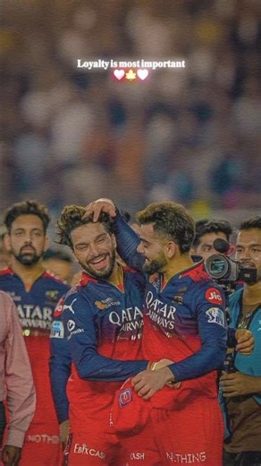 loyalti is most important rcb virat kohli #ipl #ipl2026 💥🫂😍