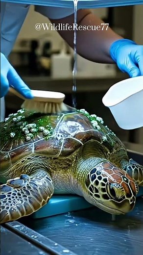 Expert Marine Veterinarians Restore Ancient Sea Turtle to Health | Educational Wildlife Conservation