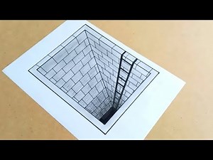 How To Draw Optical illusions ||3D Art Easy Tutorial | with Pencil art ||