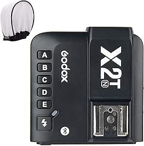Amazon.com: Godox X2T-N TTL Wireless Flash Trigger, Bluetooth Connection, 1/8000s HSS,5 Separate Group Buttons, Relocated Control-Wheel, New Hotshoe Locking, New AF Assist Light : Electronics