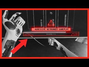 Aggressive Netrunner Gameplay. Cyberpunk 2077