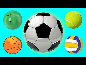 Learn Sport Balls FOR ALL AGES | English For Kids | Easy English