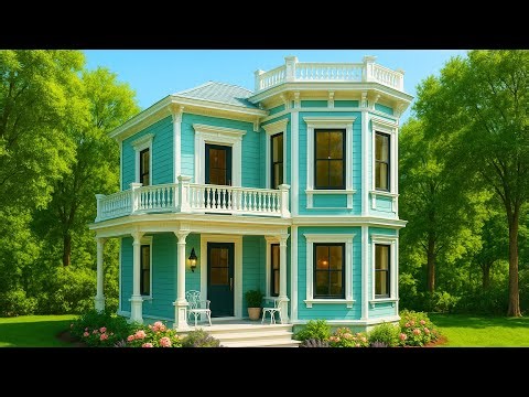 Why This Turquoise Victorian Cottage Feels Like a Fairytale Retreat !