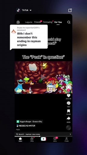 Rayman Cave Scene Explained