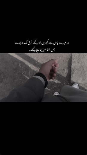 The Essence of Patience in Urdu Poetry