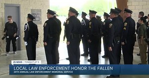 Law enforcement honor the fallen at 34th Annual Law Enforcement Memorial Service