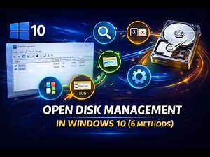 How to Open Disk Management in Windows 10 (6 Methods) | GearUpWindows Tutorial