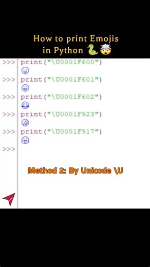 The Secret Python Emoji Hack | Unicode 🤫🐍