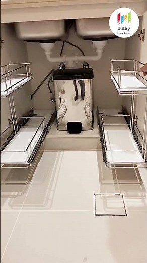 MAXIMIZE YOUR SPACE | Kitchen Under Sink Cabinet Storage Ideas