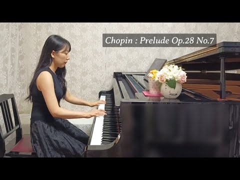 Chopin: Prelude Op.28 No.7 /ショパン『プレリュード第7番』