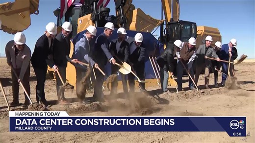 Groundbreaking for new Millard County artificial intelligence data center