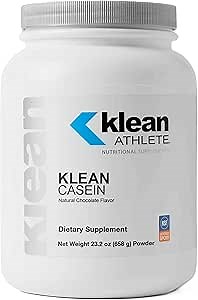 Klean Athlete | Klean Casein Protein | Designed to Help with Recovery and Reduce Muscle Breakdown.* | NSF Certified for Sport | 23.2 Ounces | Natural Chocolate Flavor