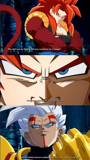 SSJ4 Gogeta Has NEW DIALOGUE With Super Baby Vegeta 2!| Dragon Ball FighterZ