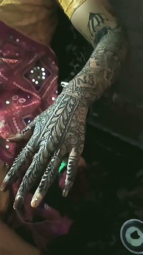 #bride part 2 mehndi ❤️🥰