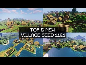 TOP 5 NEW VILLAGE SEED MINECRAFT 1.18.1