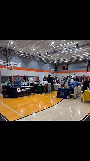 Sophomores, Juniors, and Seniors from RGHS and surrounding school districts met with various post-secondary schools and local businesses during our annual College and Career Fair, held in the RGHS gymnasium. | Valley Grove School District | Facebook