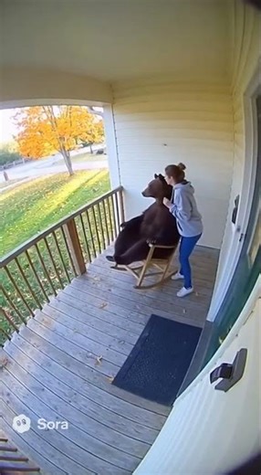 The Bear Got Scared Too! 🐻😱 Funny CCTV Footage