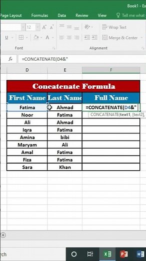 Concatenate Formula in Excel | How to Combine Text in Excel Easily