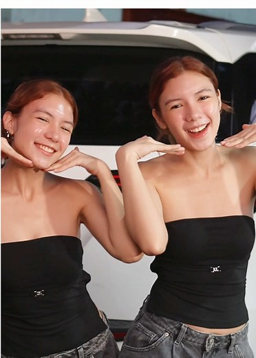 @Urban Smiles Dental Clinic 🦷✨ Where Beautiful Smiles Are Made 🧡💚 @Dr. RFD 💖 . . . #kittyandkakai #kakaialmeda #kittyalmeda #urbansmilesdentalclinic #kakai #kitty #urbansmiles #fyp #trending #twins