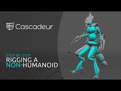 How to Rig a Non-Humanoid Character in Cascadeur