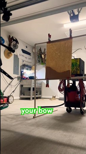 DIY paper tuning setup! Let me know anything I should change! #archery #DIY #bowshop