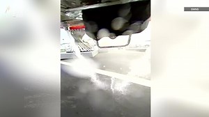 Meet the water-spewing firefighting robot being developed in Japan