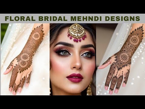 Floral Mehndi Designs Latest Pack 136 | Full Hand Henna Mehandi |