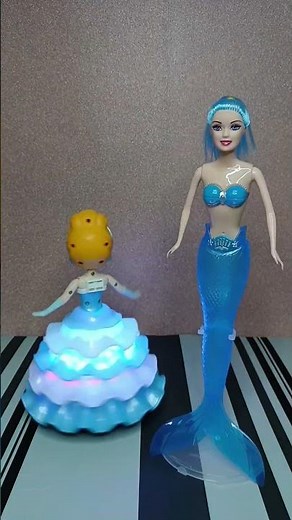 Amazing transforming mermaid and Cinderella