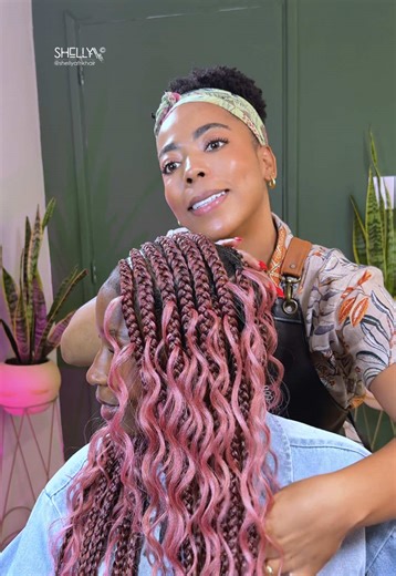 Del caos también surgen cosas hermosas #braidstyles #trenzasdeniñas #2026 #kanekalon #trenzasconkanekalon