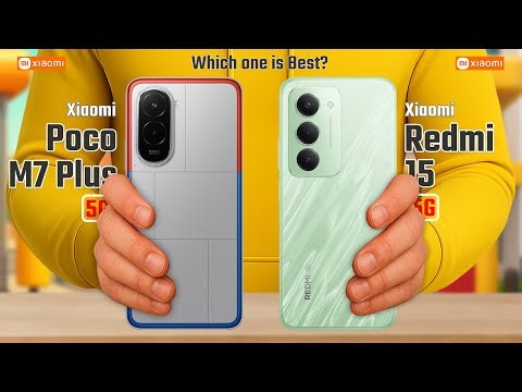 Poco M7 Plus Vs Redmi 15 5G | Full Comparison 🔥 Which One Is Better?