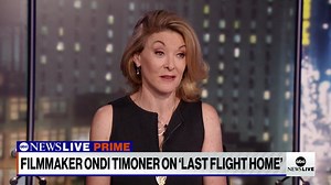 8K views · 123 reactions | Filmmaker Ondi Timoner on "Last Flight Home," a documentary about her father's last days after the 92-year-old made the decision to end his life. | ABC News Live | Facebook