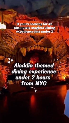 Aladdin themed Disney dining at Cava in Southington CT