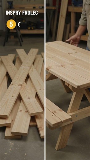 How to Build a Folding Wooden Picnic Table