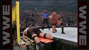 #fbf putting the Big Show away at Judgement Day 2003! | Brock Lesnar