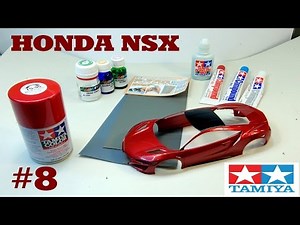TAMIYA HONDA NSX 1:24 PART 8 # Varnish & polishing