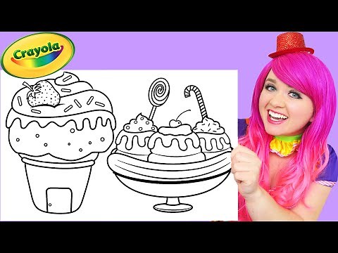 Coloring Ice Cream | Pencils & Markers