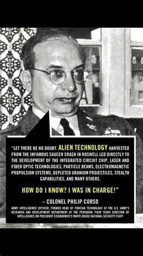 Is Alien Technology Among Us? Colonel Corso Speaks Out!
