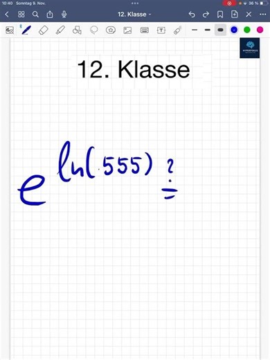 MaDu: 12th grade, exponential function