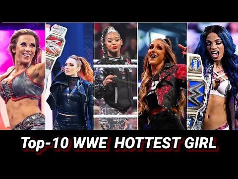 Top-10 WWE Divas! Hottest Female Wrestlers Ever.
