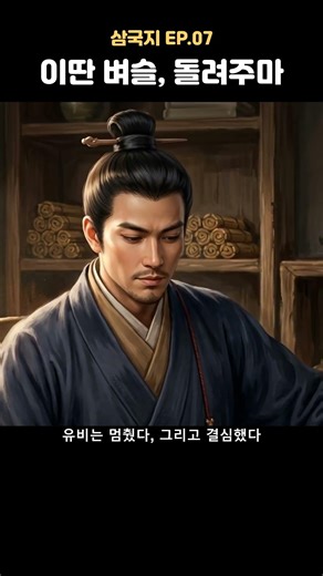 [삼국지 EP.07] 이딴 벼슬, 돌려주마 - 장비, 독우를 매질하고 형제는 안희현을 떠나다
